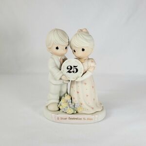 Precious Moments 25th Anniversary "A Silver Celebration to Share" 1995 -  No Box